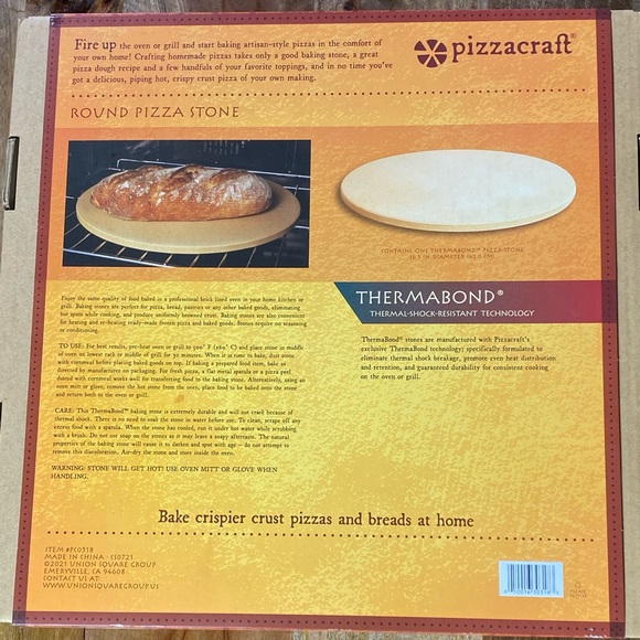 Pizzacraft Pizza Stone - Picture 3 of 4